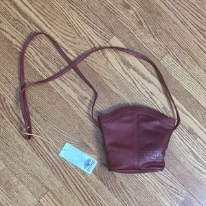 Argentine DYMS natural pampa cross body bag